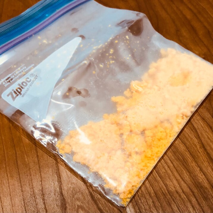 離乳食に♡ぱらぱらミモザ卵